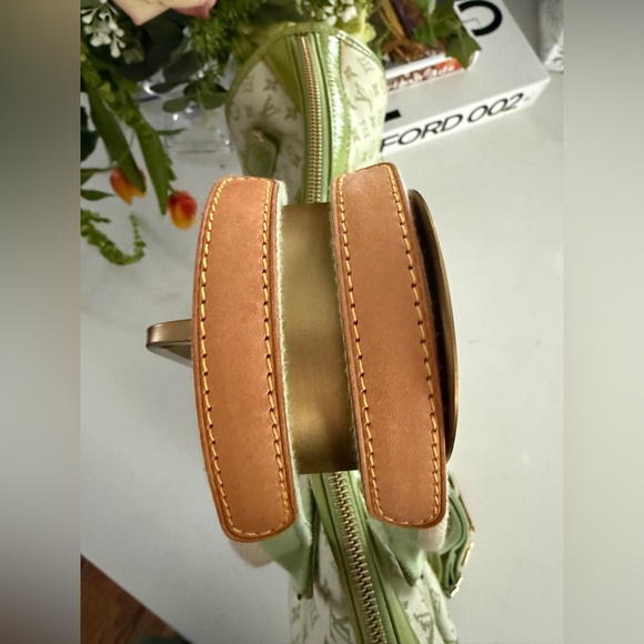 Louis Vuitton Sac Mary Kate 48H Green Monogram Line Large Tote Bag - Picture 6 of 15